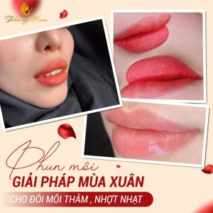 Phun môi đẹp Sơn Tây